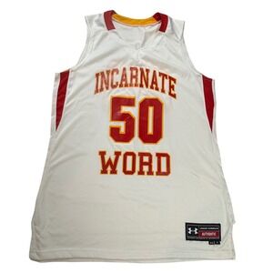 Under Armour UIW University of the Incarnate Word Cardinals Basketball Jersey 50